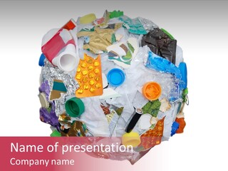 Plastic Background Protect PowerPoint Template