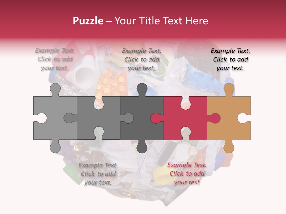 Plastic Background Protect PowerPoint Template