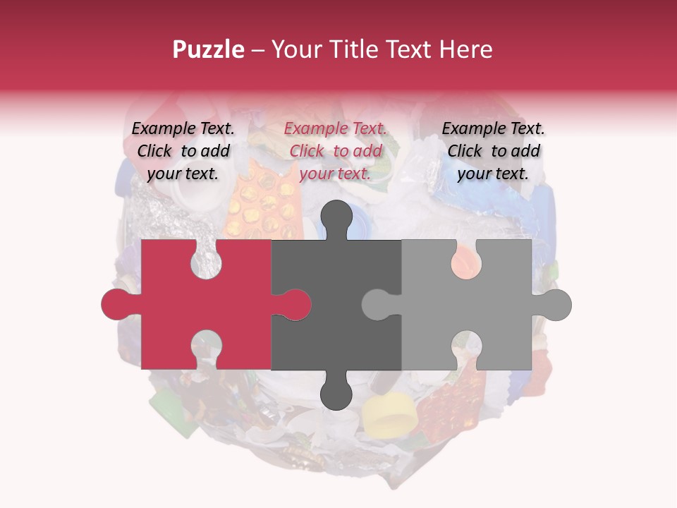 Plastic Background Protect PowerPoint Template