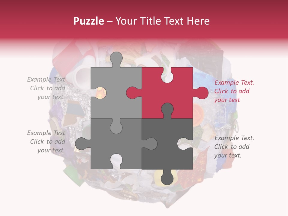 Plastic Background Protect PowerPoint Template