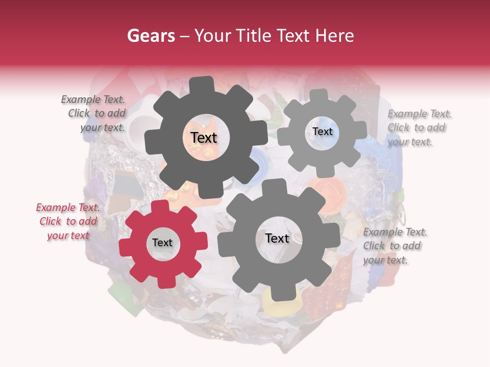 Plastic Background Protect PowerPoint Template