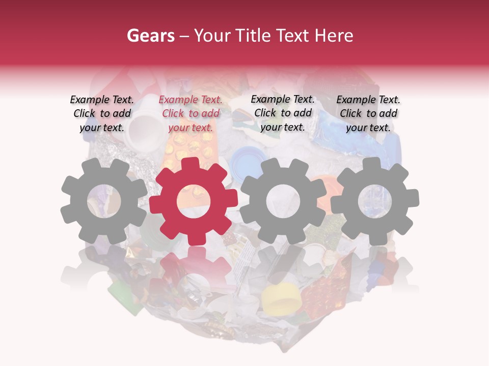 Plastic Background Protect PowerPoint Template