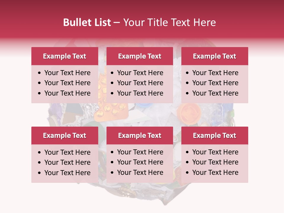 Plastic Background Protect PowerPoint Template