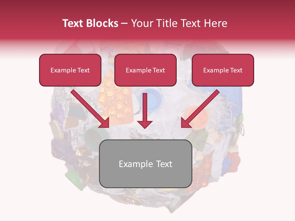 Plastic Background Protect PowerPoint Template