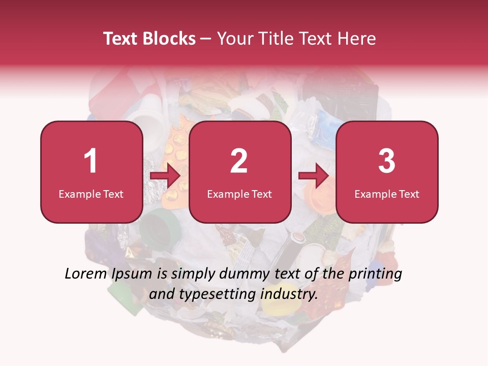 Plastic Background Protect PowerPoint Template