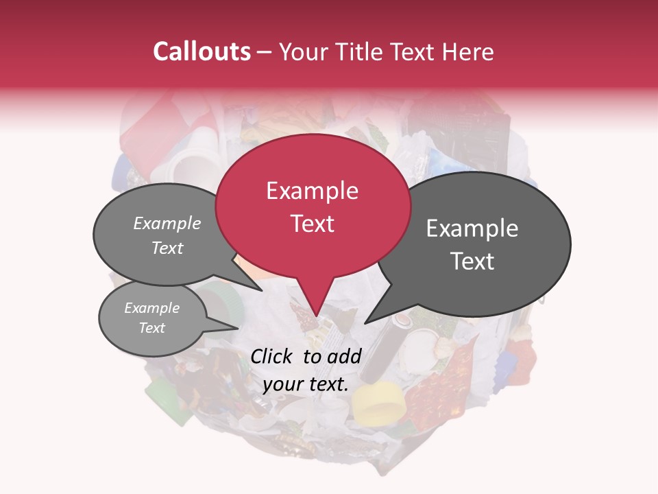 Plastic Background Protect PowerPoint Template