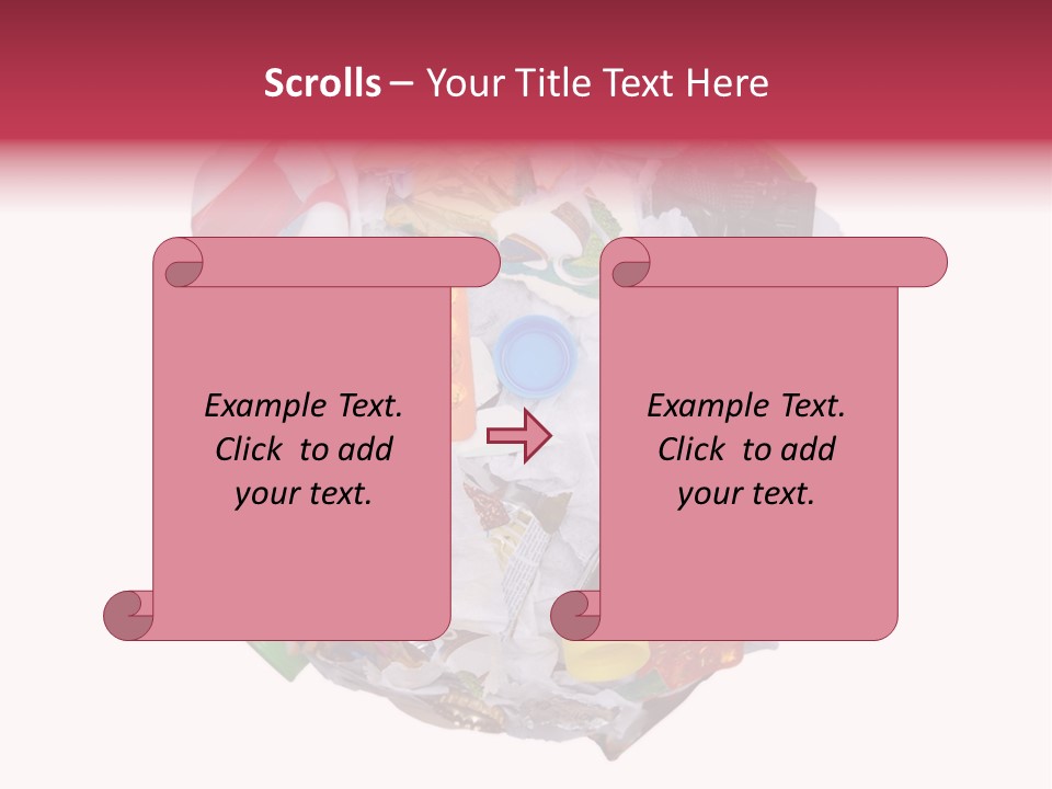 Plastic Background Protect PowerPoint Template