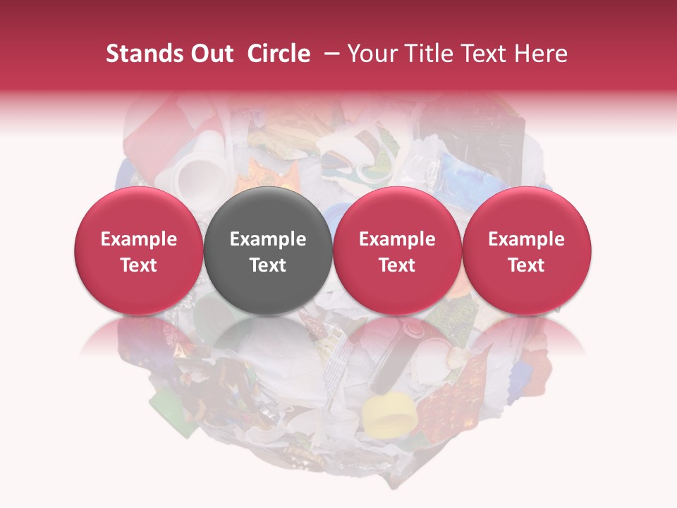 Plastic Background Protect PowerPoint Template