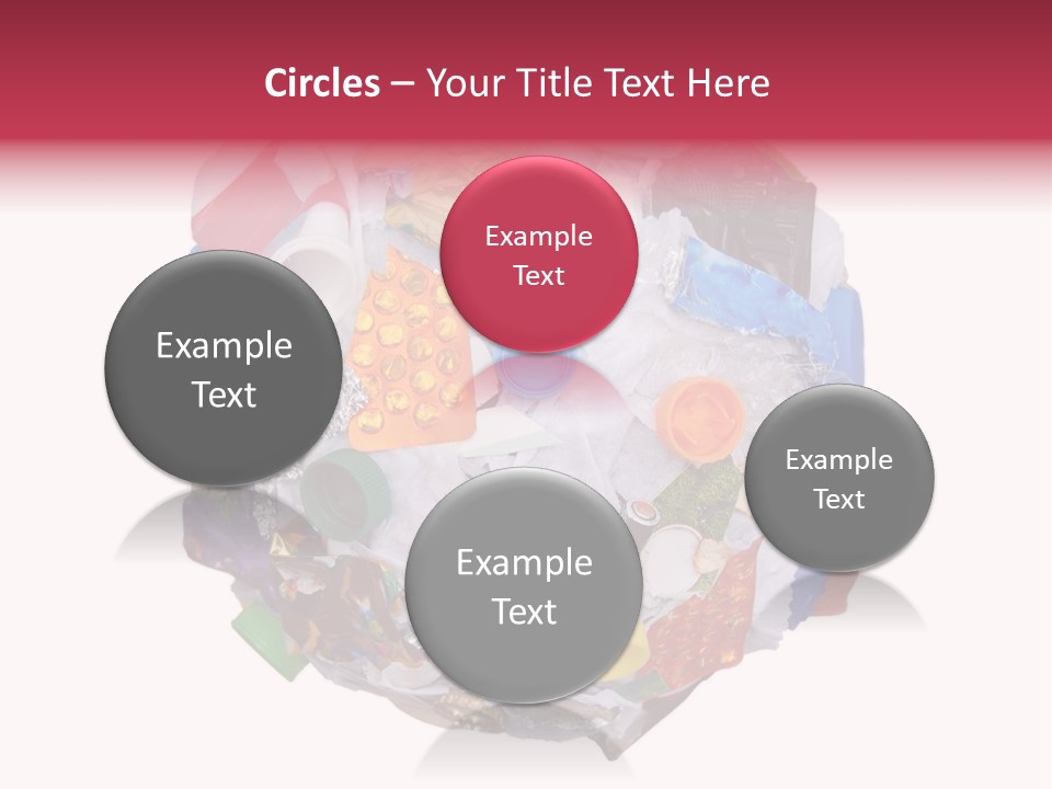 Plastic Background Protect PowerPoint Template