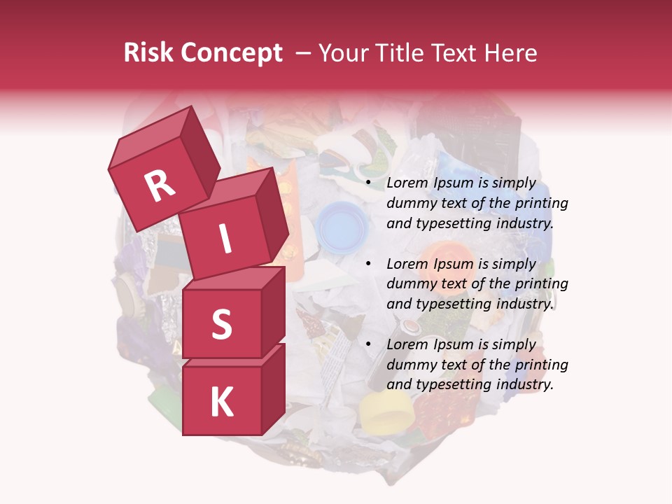 Plastic Background Protect PowerPoint Template