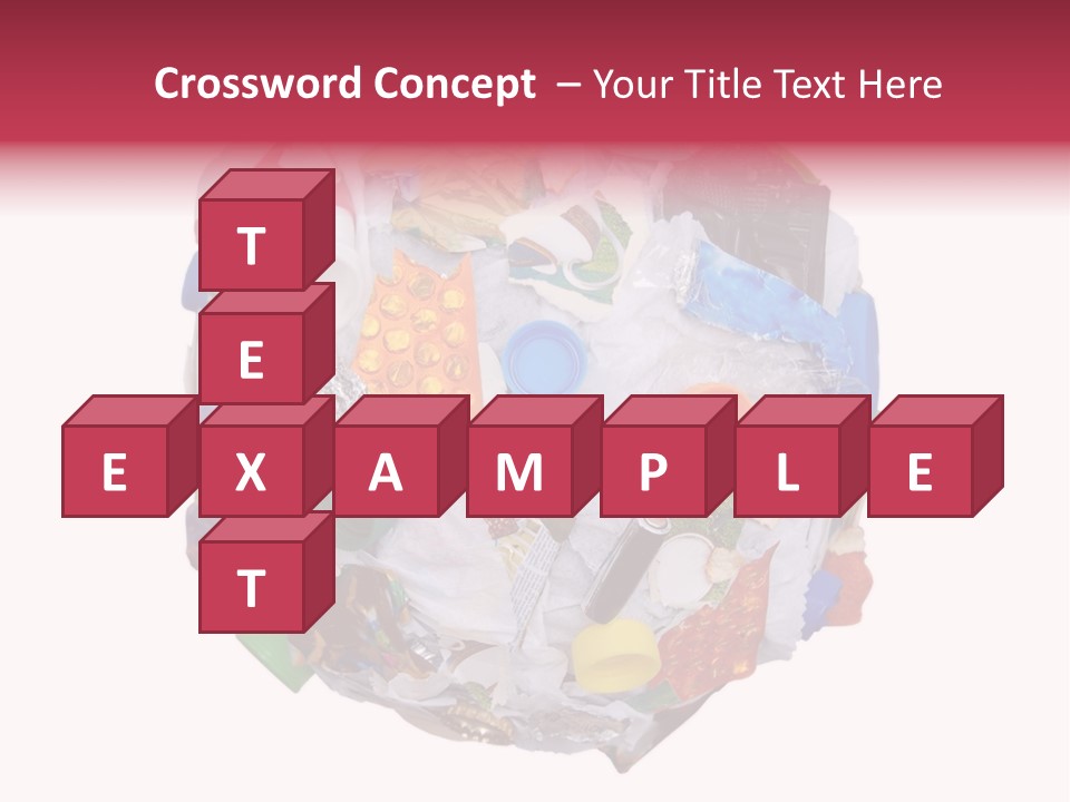 Plastic Background Protect PowerPoint Template