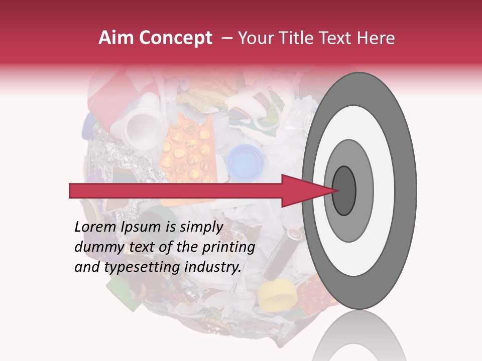 Plastic Background Protect PowerPoint Template