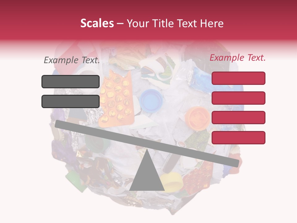 Plastic Background Protect PowerPoint Template