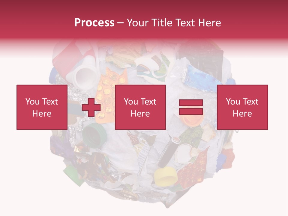 Plastic Background Protect PowerPoint Template