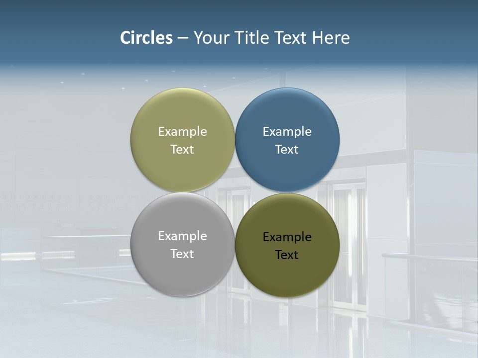 Interiors Silver Commercial PowerPoint Template