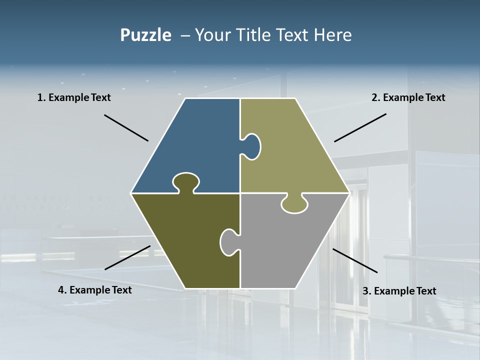 Interiors Silver Commercial PowerPoint Template