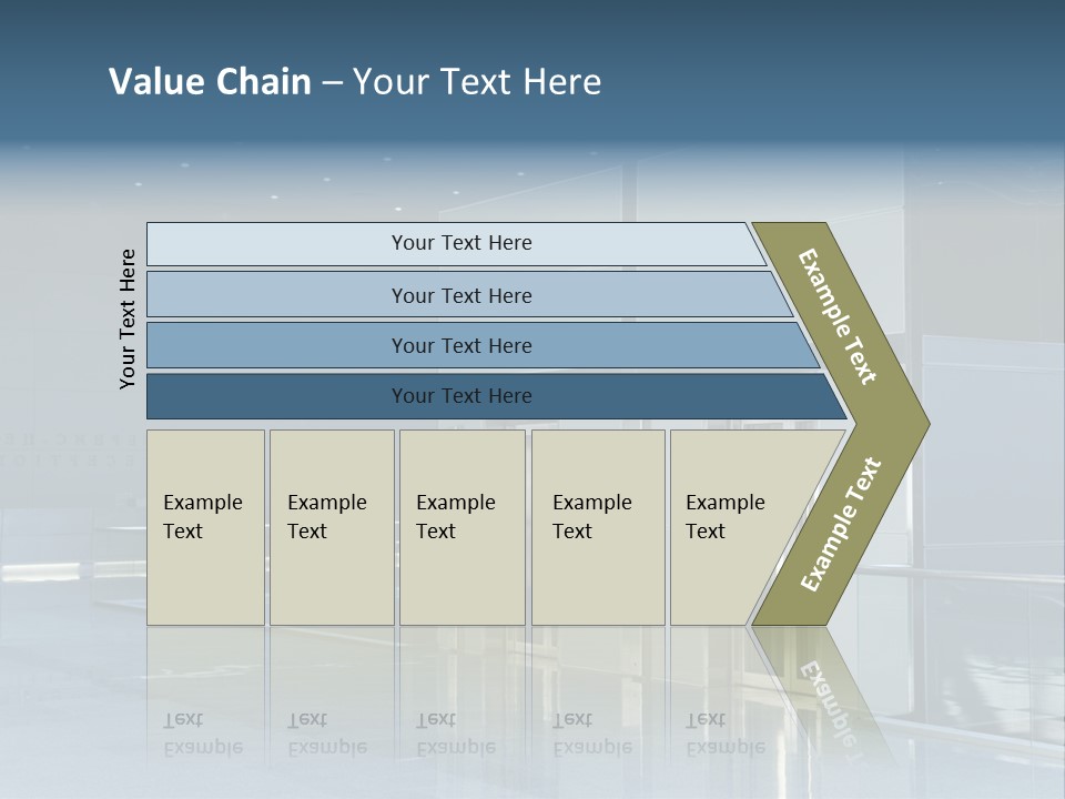 Interiors Silver Commercial PowerPoint Template