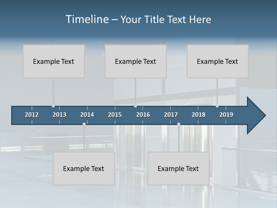 Interiors Silver Commercial PowerPoint Template