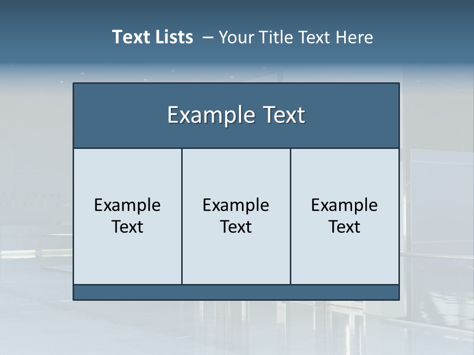 Interiors Silver Commercial PowerPoint Template