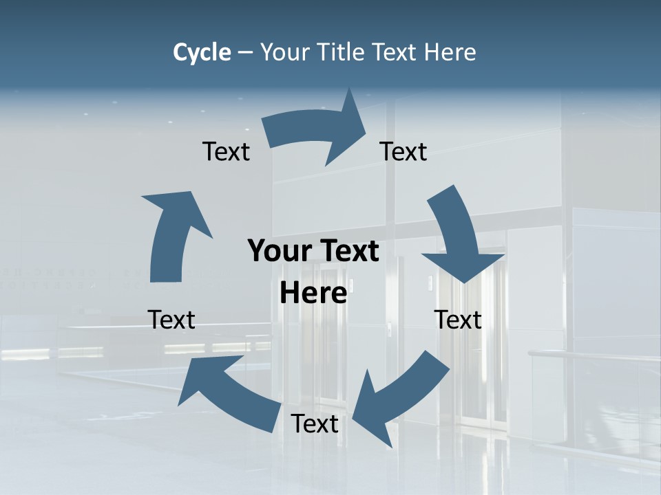 Interiors Silver Commercial PowerPoint Template