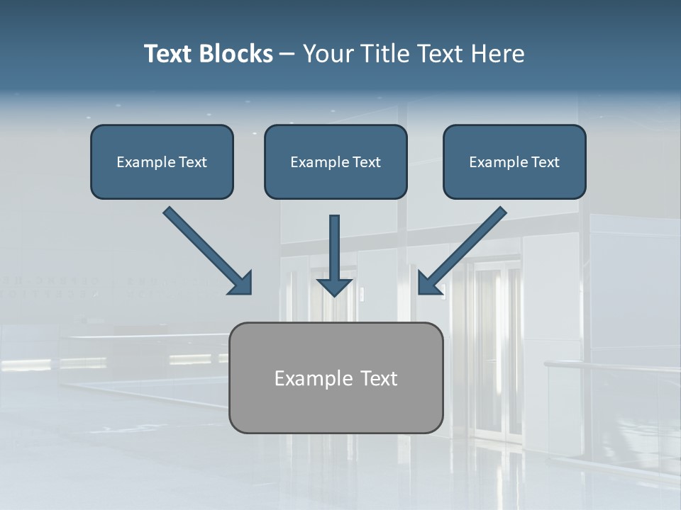 Interiors Silver Commercial PowerPoint Template