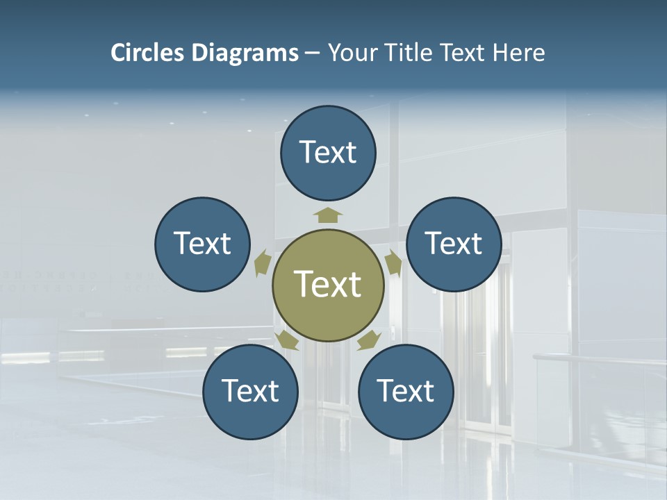 Interiors Silver Commercial PowerPoint Template