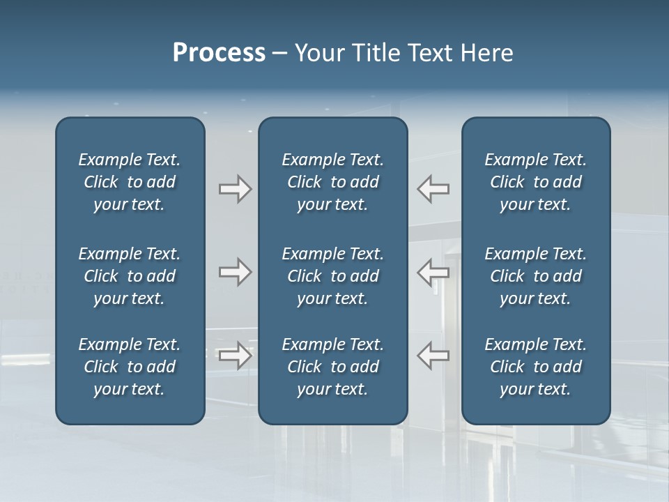 Interiors Silver Commercial PowerPoint Template