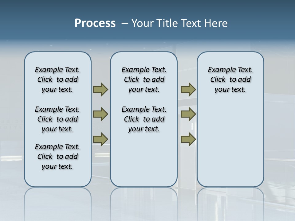 Interiors Silver Commercial PowerPoint Template