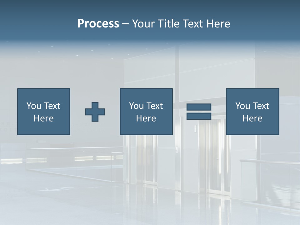 Interiors Silver Commercial PowerPoint Template