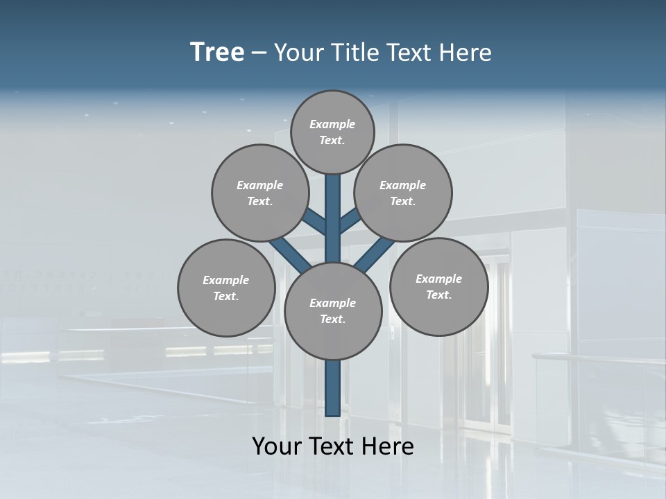 Interiors Silver Commercial PowerPoint Template