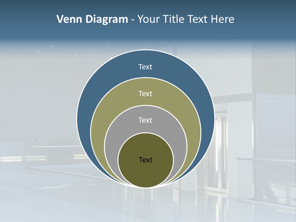 Interiors Silver Commercial PowerPoint Template