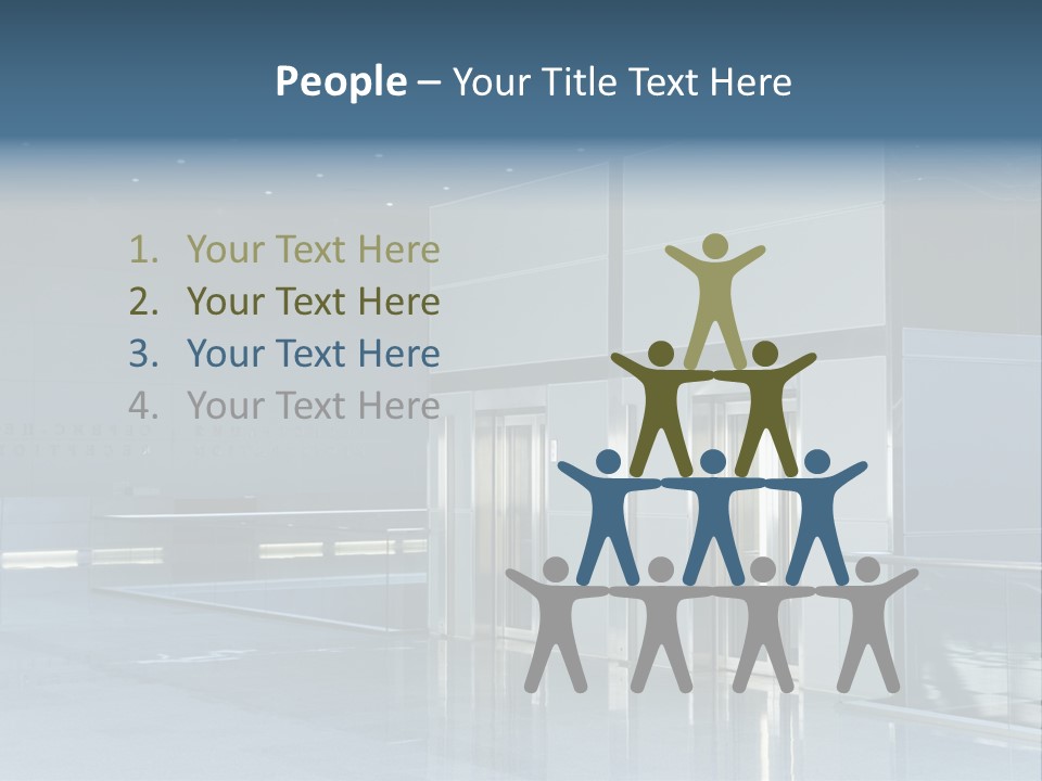 Interiors Silver Commercial PowerPoint Template