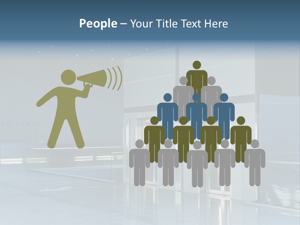 Interiors Silver Commercial PowerPoint Template