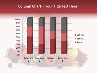 Milkshake Fruit Food PowerPoint Template