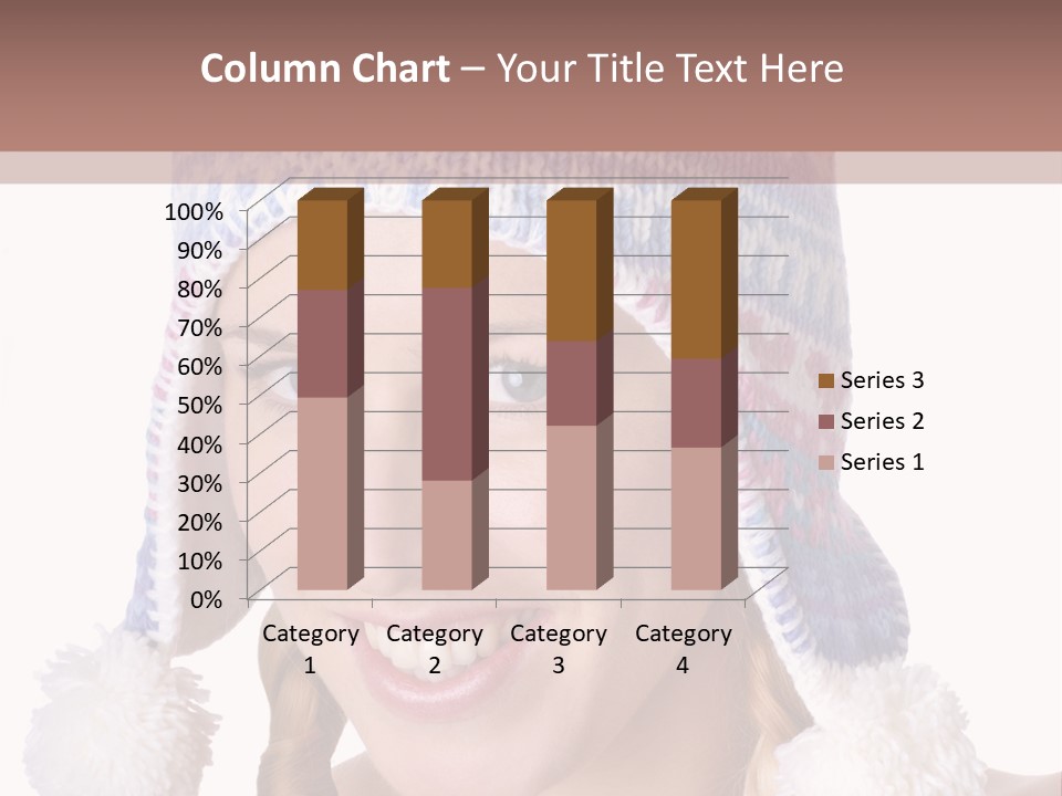 Head Smiling Space PowerPoint Template