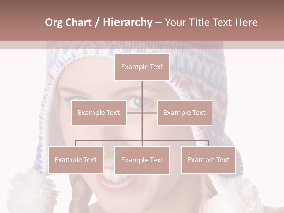 Head Smiling Space PowerPoint Template