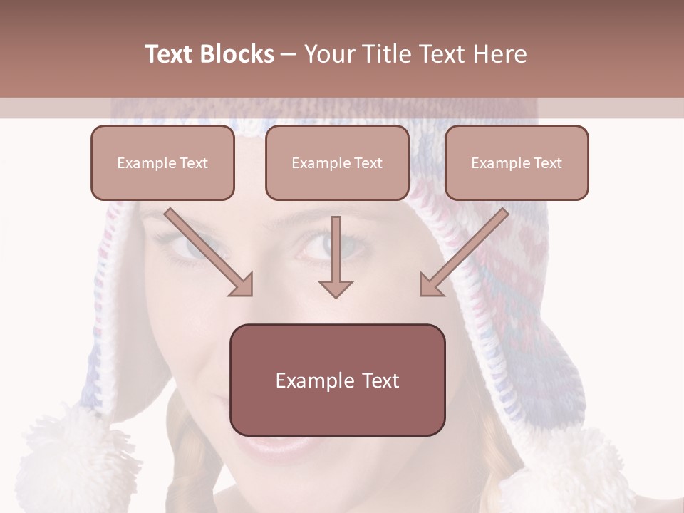Head Smiling Space PowerPoint Template