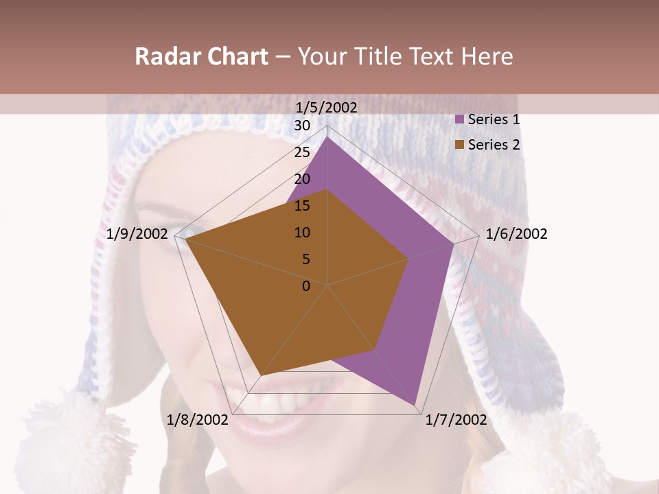 Head Smiling Space PowerPoint Template