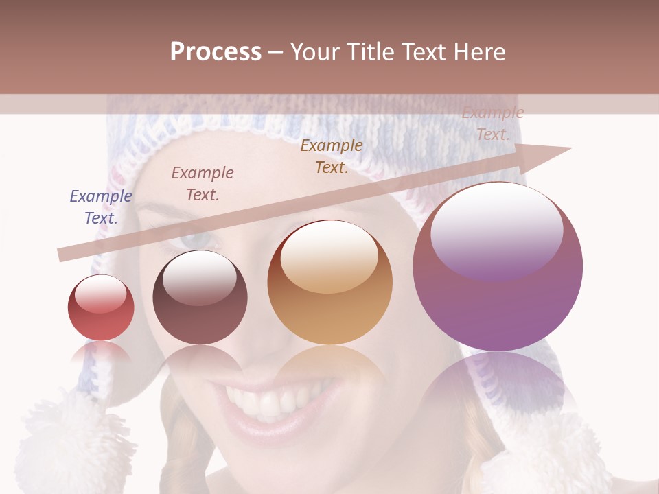 Head Smiling Space PowerPoint Template