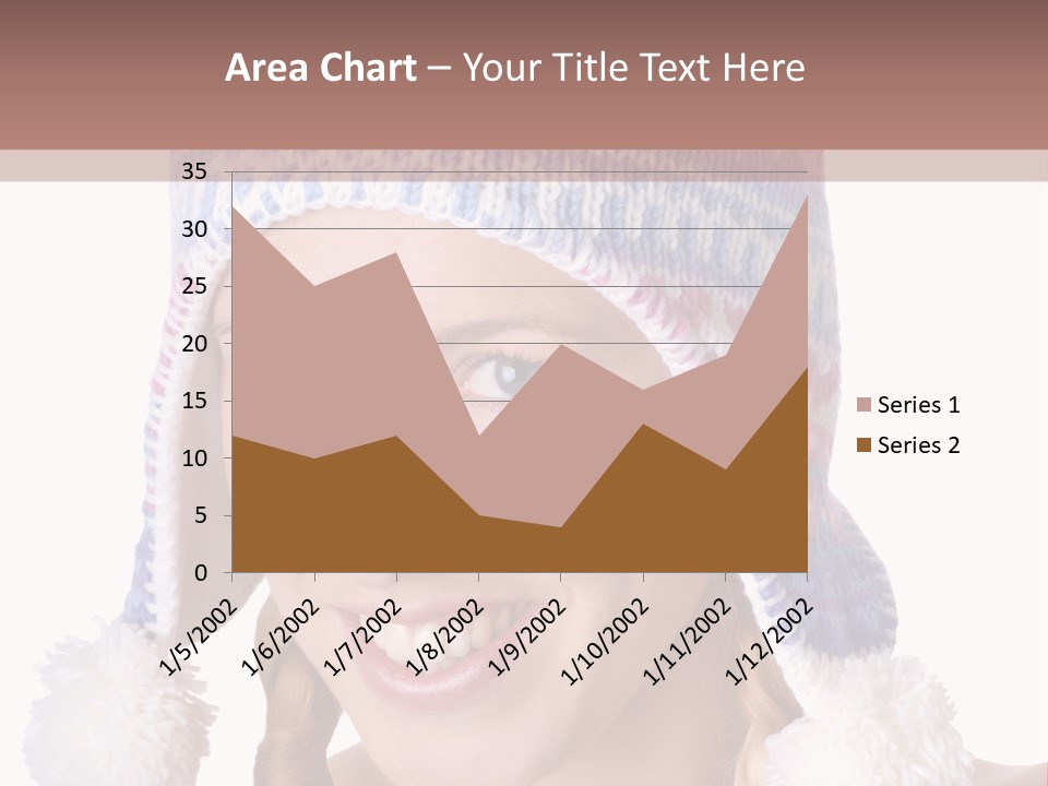 Head Smiling Space PowerPoint Template