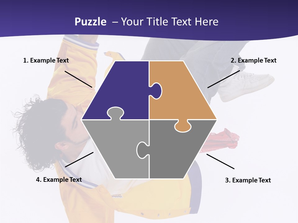 White Breakdance Freestyle PowerPoint Template