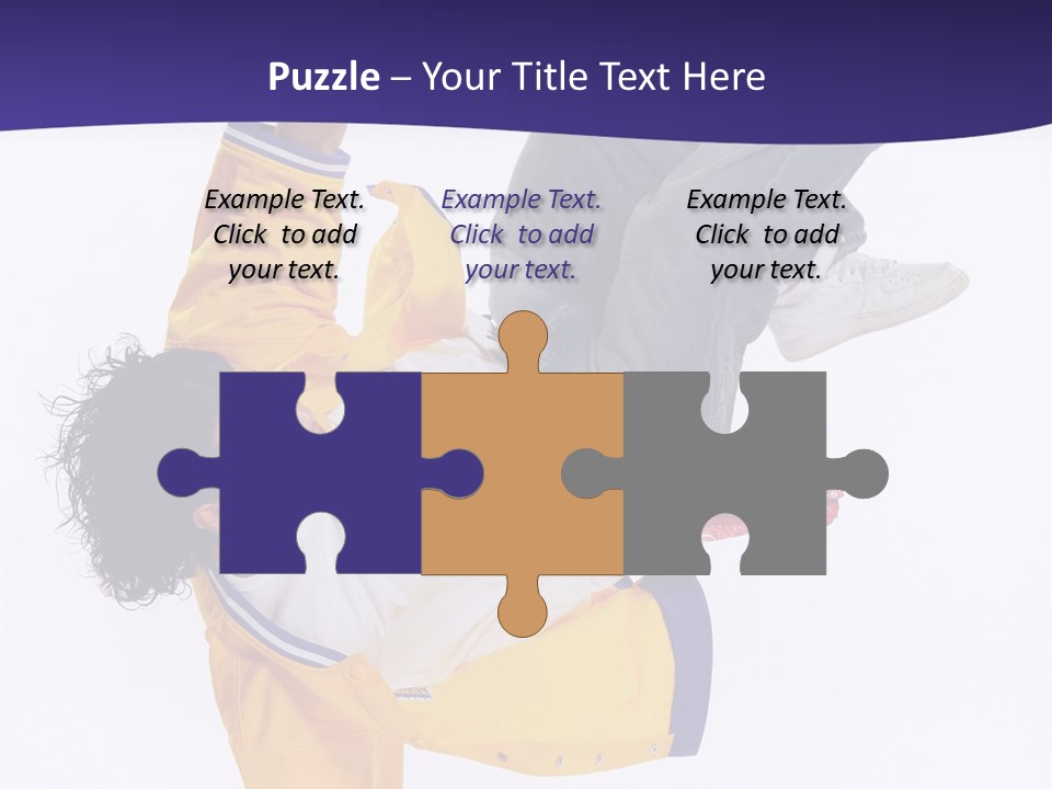 White Breakdance Freestyle PowerPoint Template