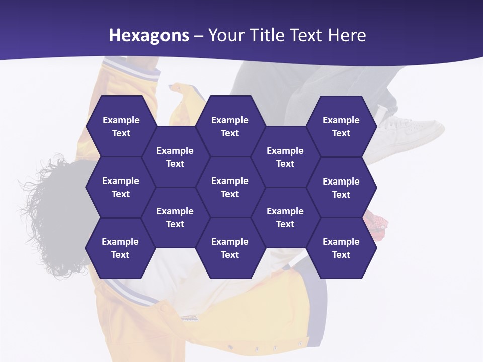 White Breakdance Freestyle PowerPoint Template