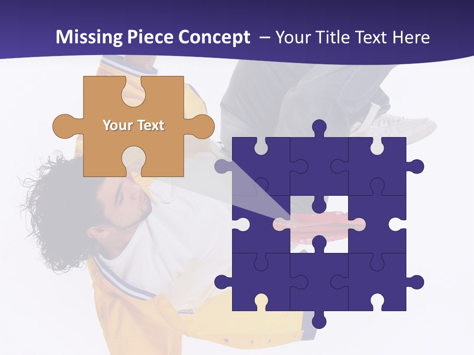 White Breakdance Freestyle PowerPoint Template