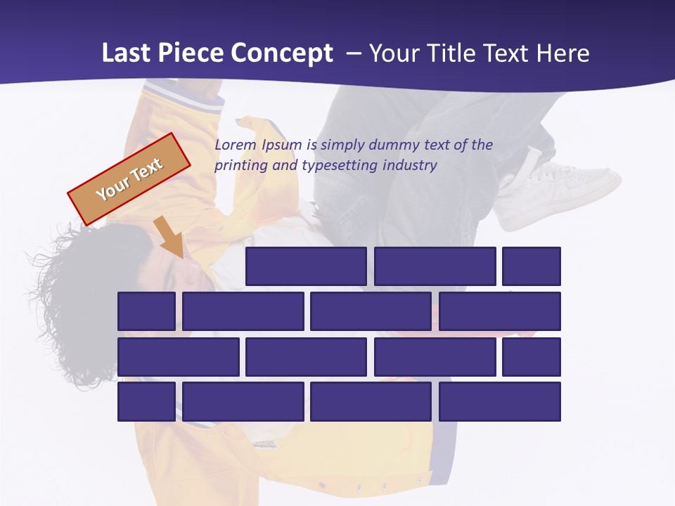 White Breakdance Freestyle PowerPoint Template