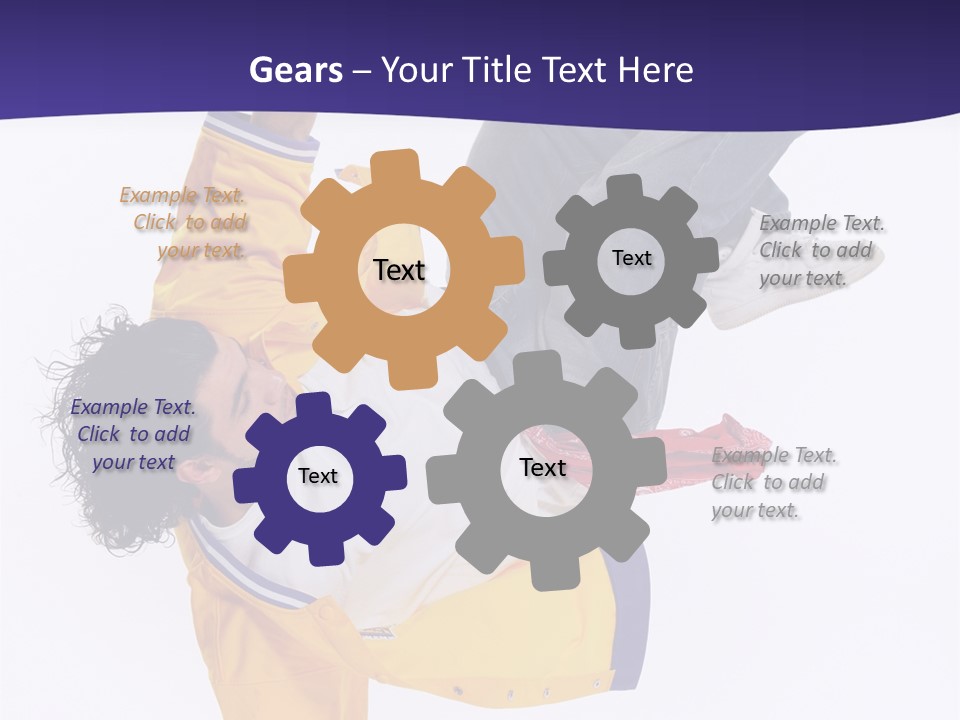 White Breakdance Freestyle PowerPoint Template