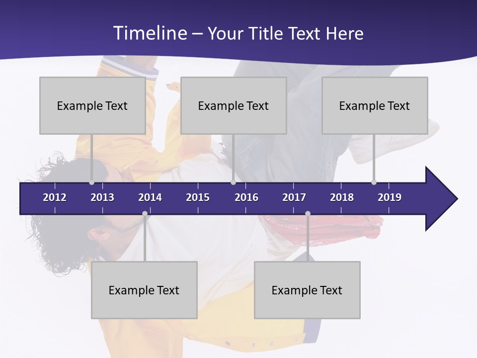 White Breakdance Freestyle PowerPoint Template