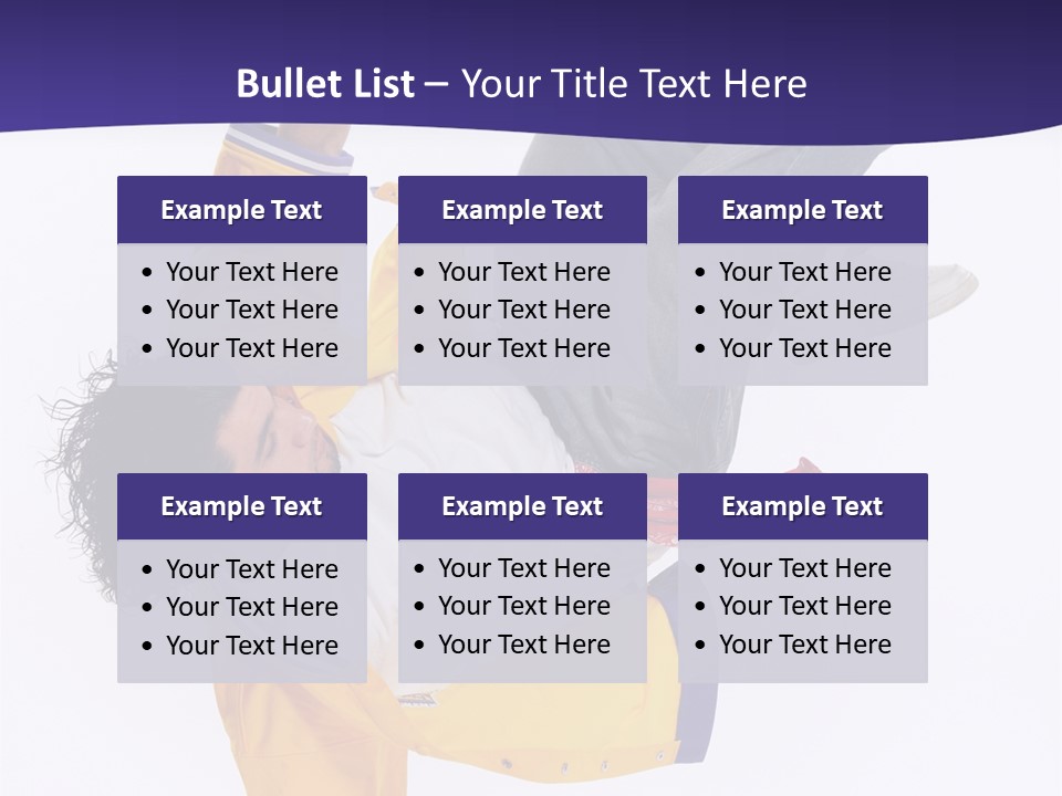 White Breakdance Freestyle PowerPoint Template