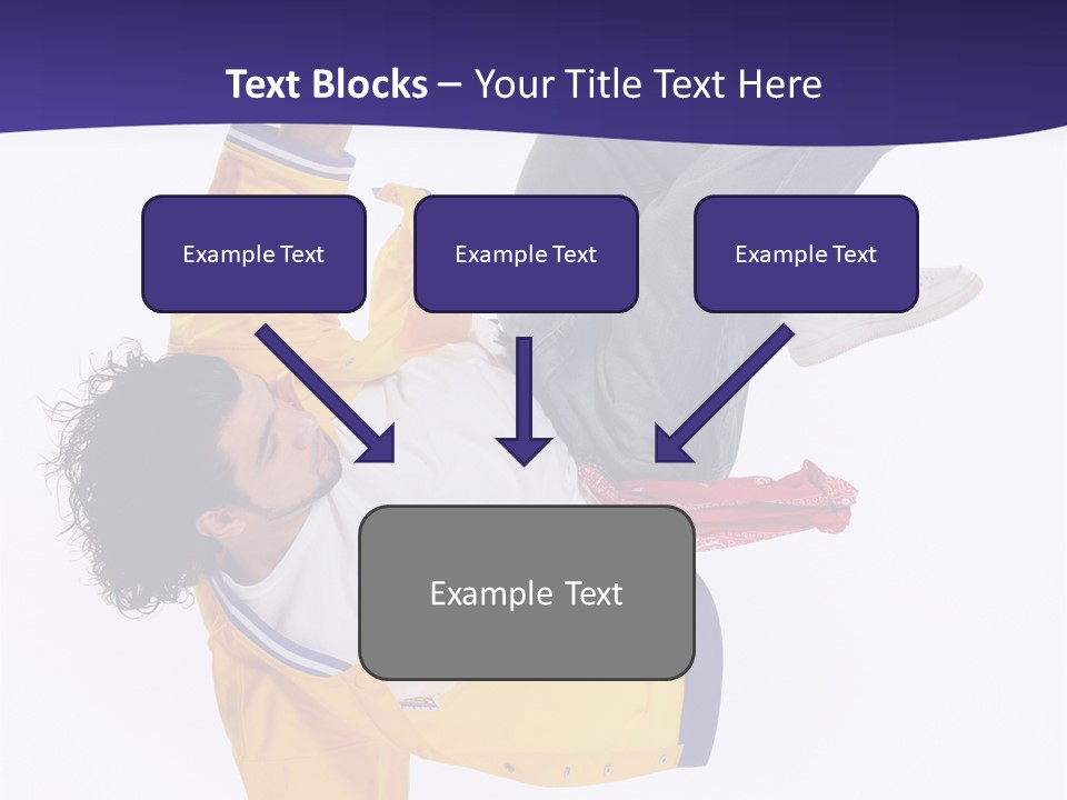 White Breakdance Freestyle PowerPoint Template