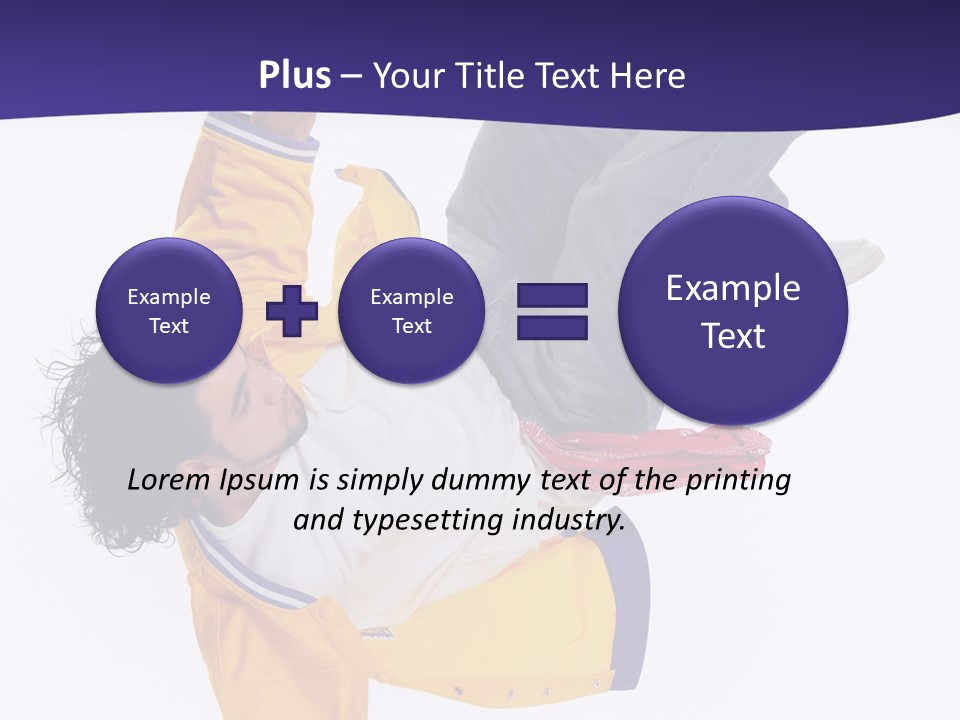 White Breakdance Freestyle PowerPoint Template